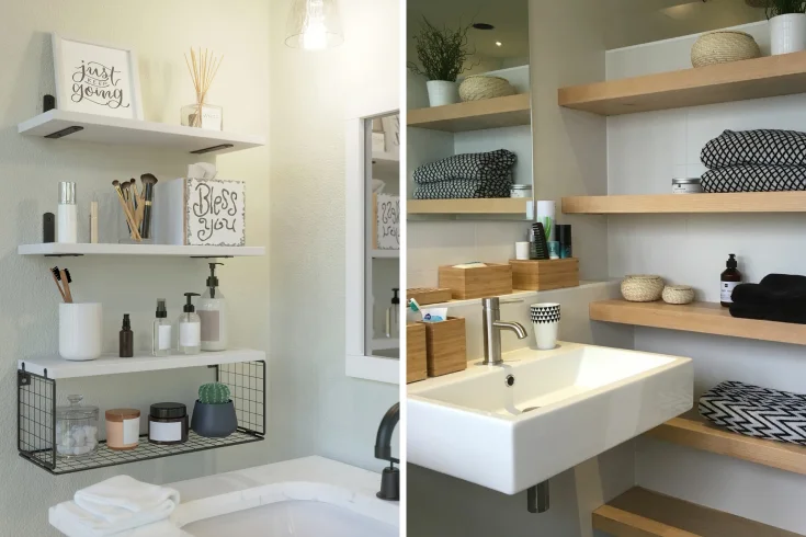 Bathroom Shelf Storage Ideas