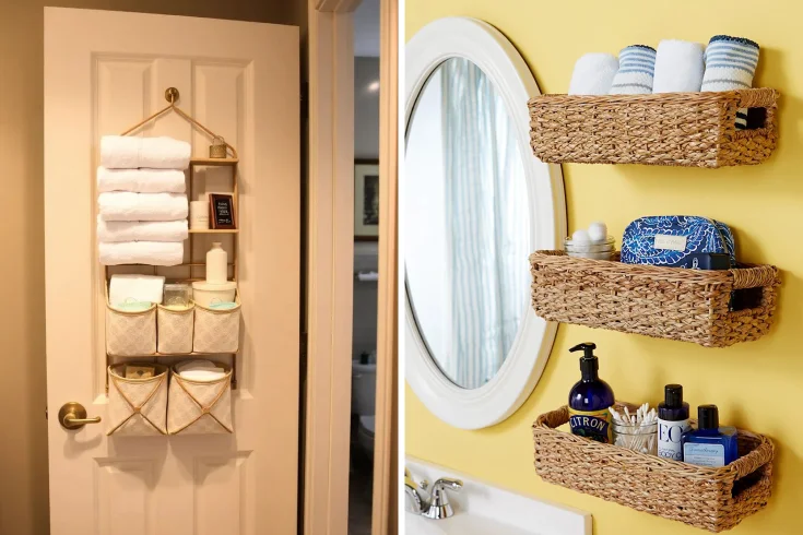 DIY Bathroom Storage Hacks