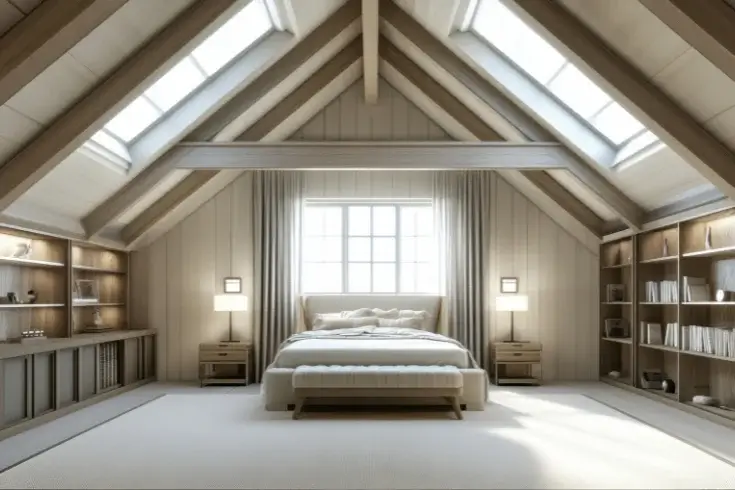 Farmhouse and modern design