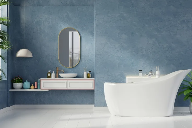 Blue bathroom color ideas