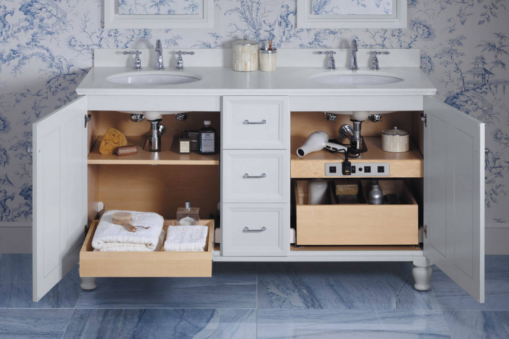 Bathroom storage cabinets