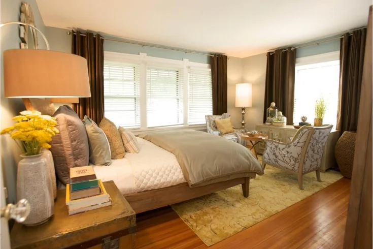 bedroom color palettes and finishes