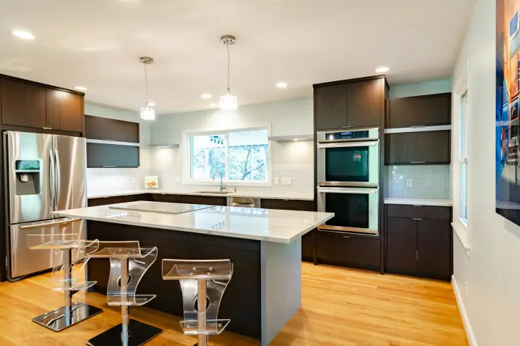 contemporary Kitchen layout