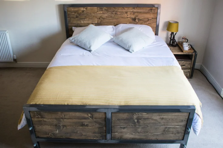Industrial bed style