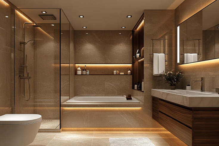 Bathroom lightning ideas