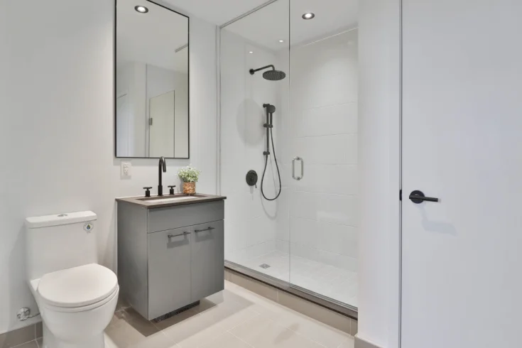Walk in shower