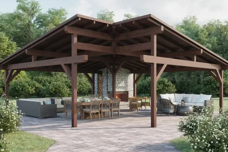 Outdoor pergolas gazebos