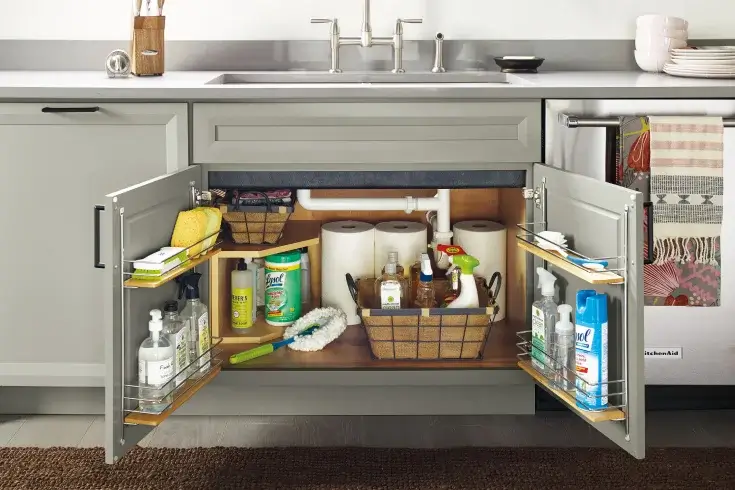 Under Kitchen Sink Organizer