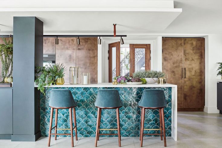 Contemporary Coastal Kitchen