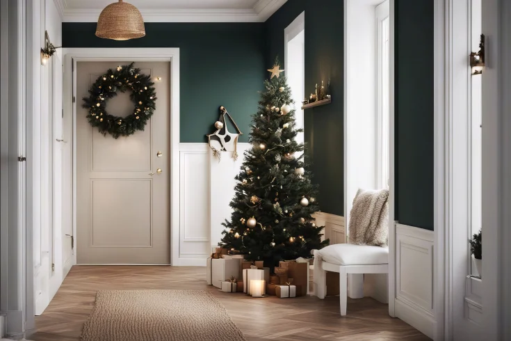 christmas door decorations ideas