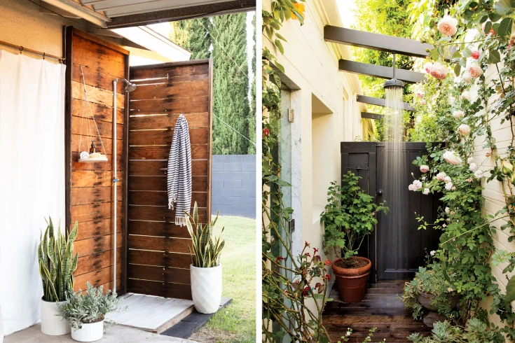 Garden Outdoor Shower Ideas
