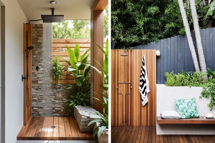 Outdoor Deck Shower