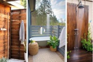 Outdoor shower ideas