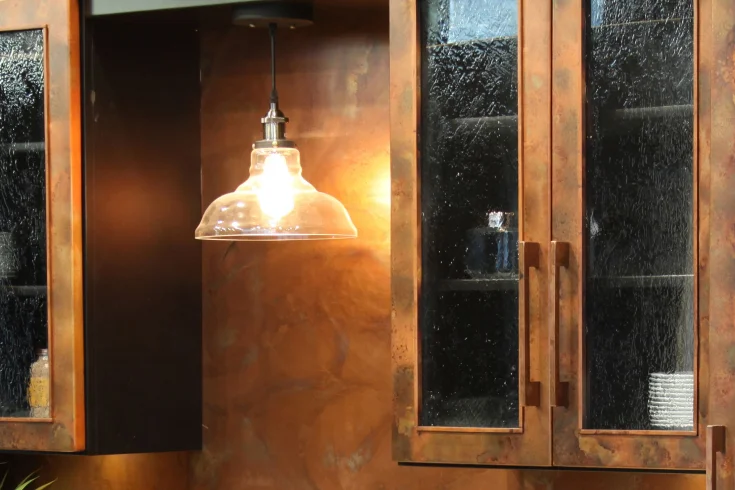 rustic copped knob ideas