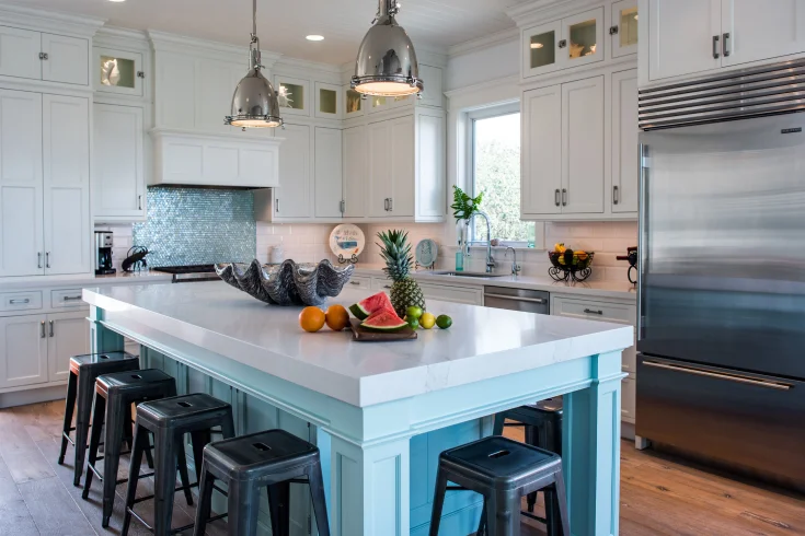 blue kitchen cabinet ideas