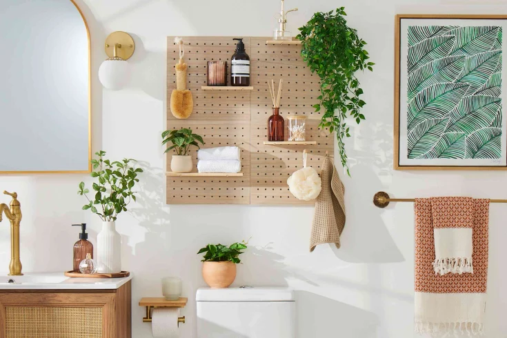 creative storage solution for bathrooms