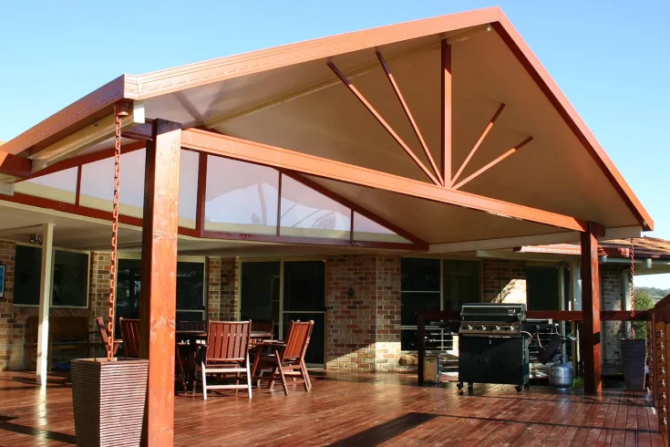 canopy front patio privacy ideas
