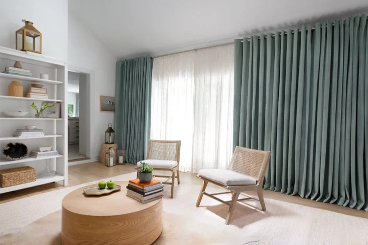 long curtains for living room