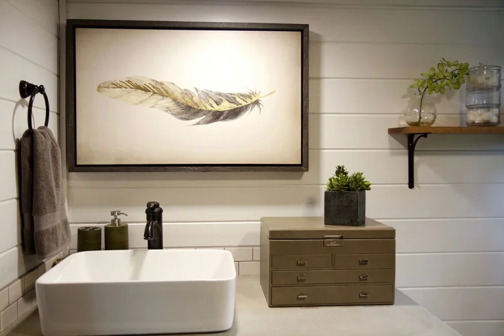 wall decor in bathrooms for photo gallery