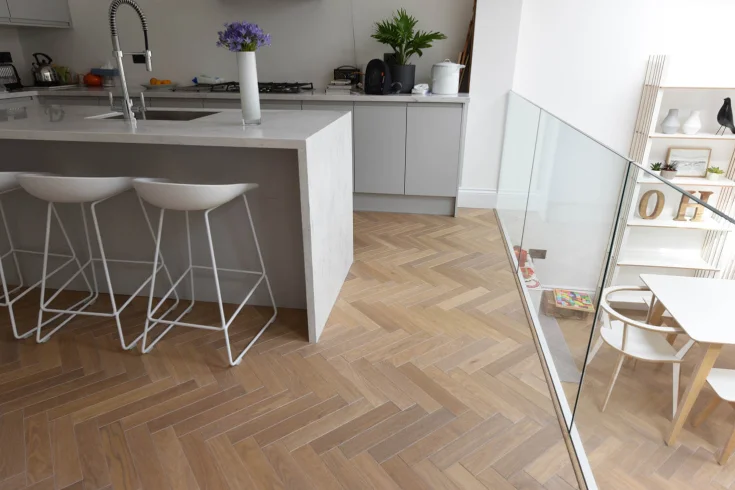 kitchen parquet flooring