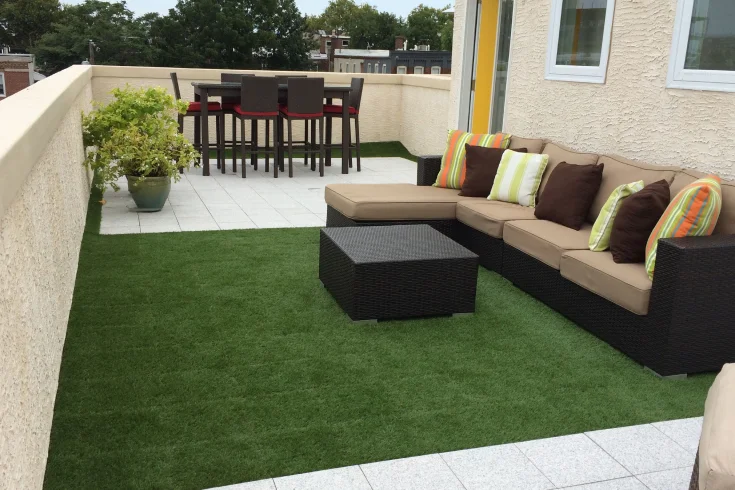 Artificial Grass for patio