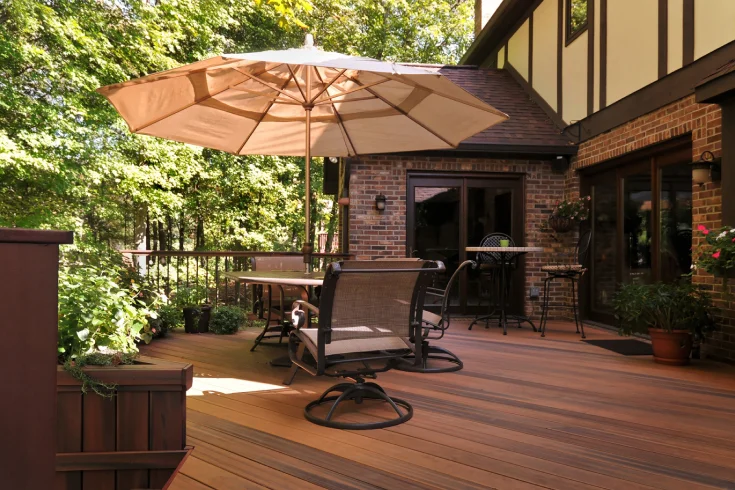 Bamboo Flooring for patio