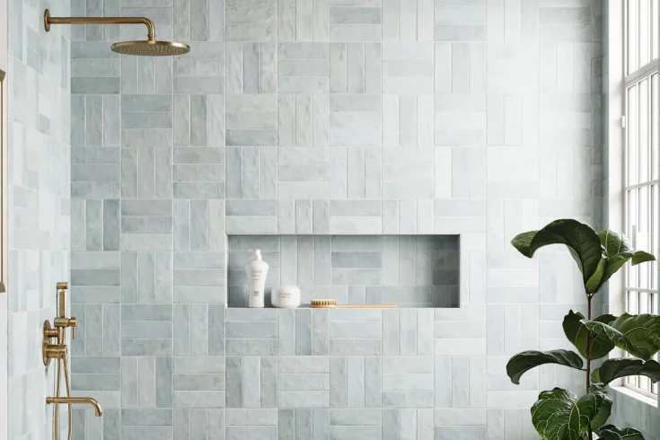 bathroom subway tiles