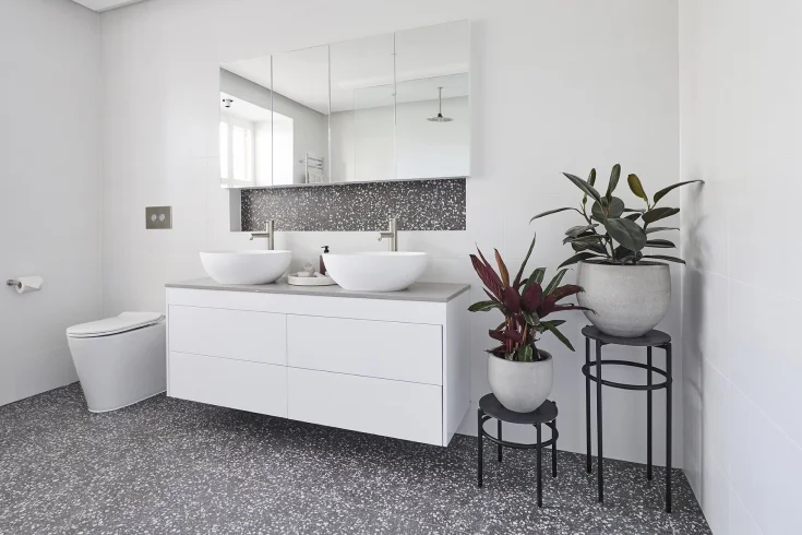 terrazzo floor tiles