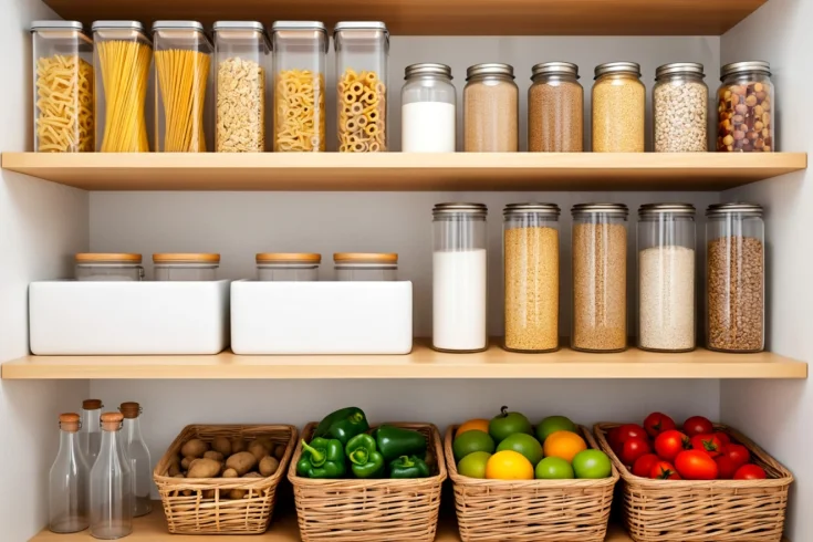 ideas for organizing pantry spices and oils