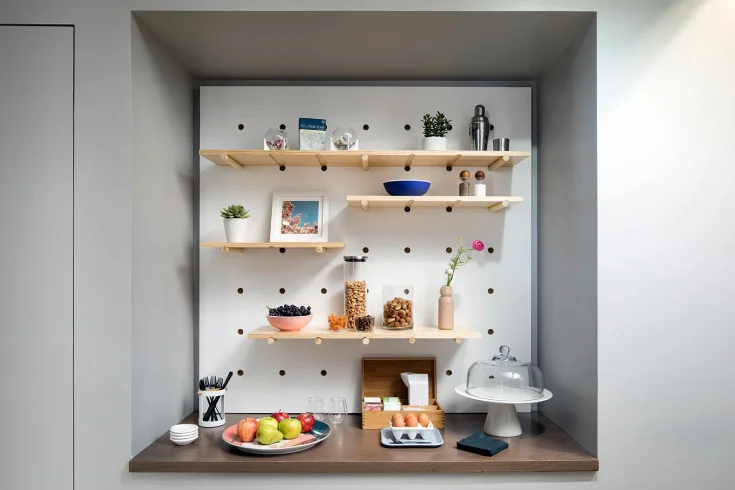 pegboard wall organizer