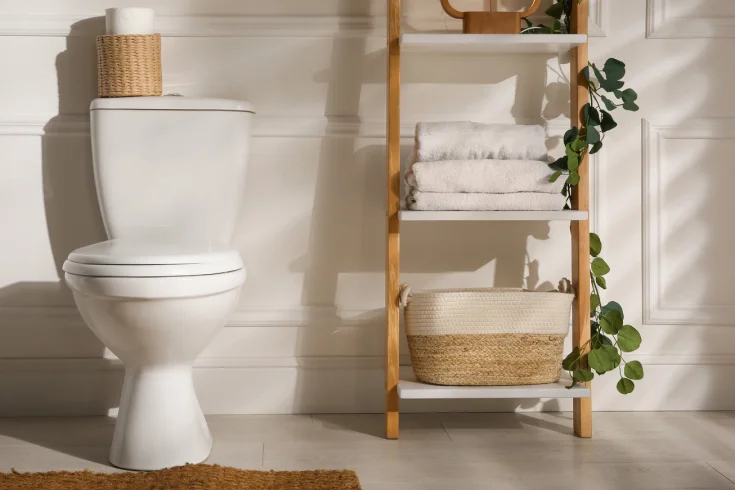 modern bathroom toilet