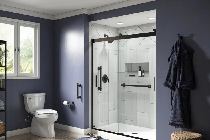glass shower doors