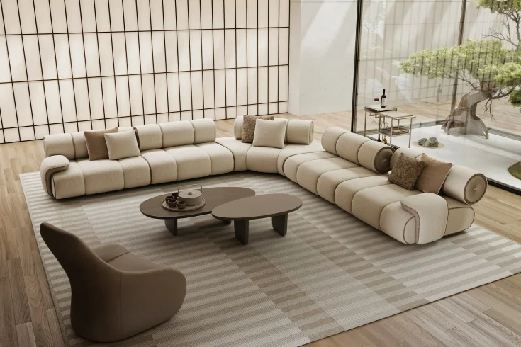 keep furniture minimal