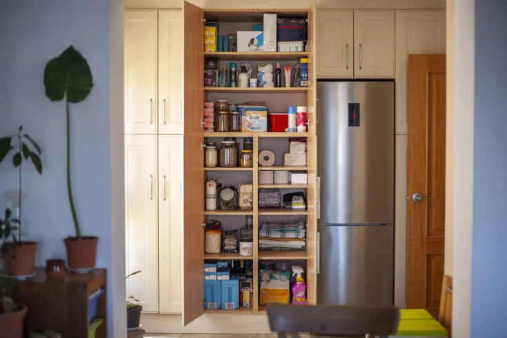 organize pantry ideas for vertical space