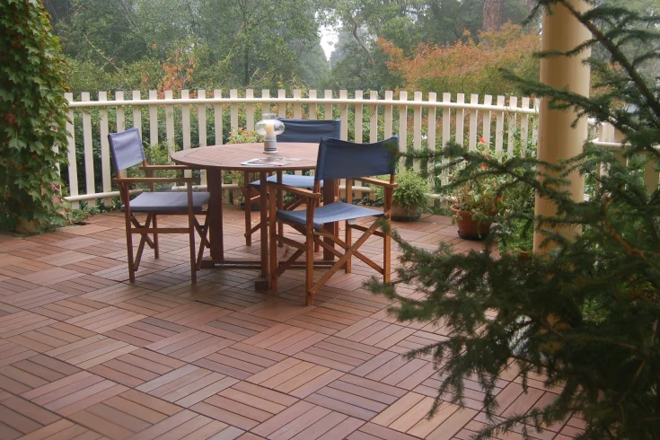 teak flooring for patio