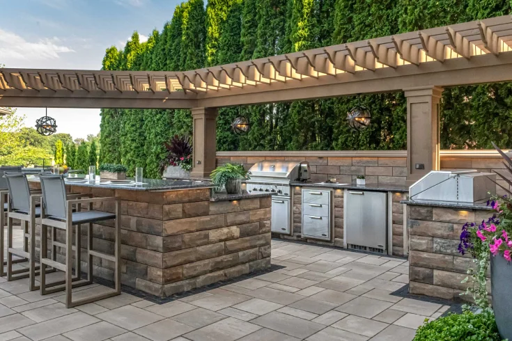 outdoor landscaping kitchen ideas