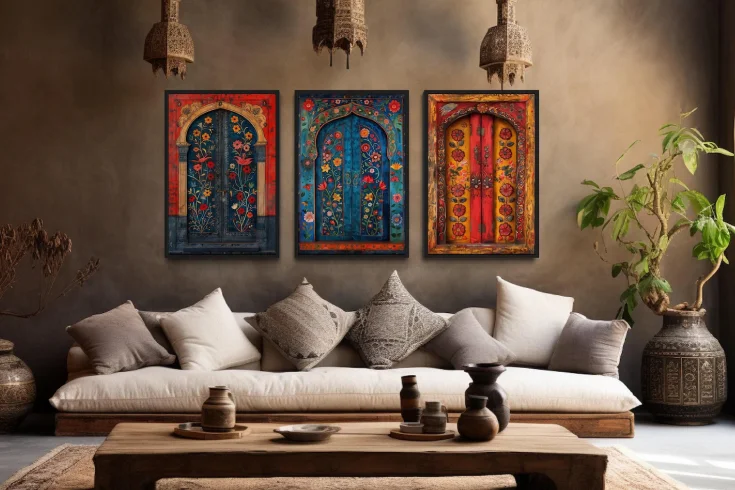 living room wall art