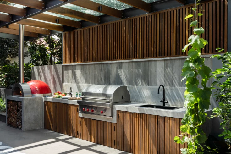 industrial style kitchen