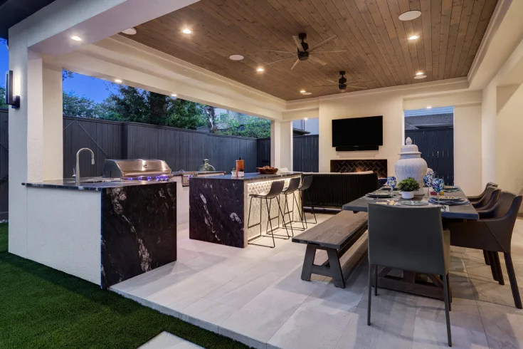 modern kitchen lounge ideas