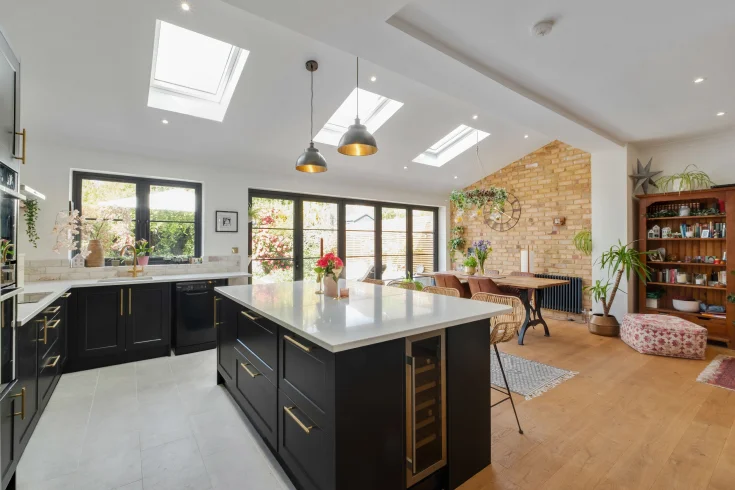 open concept kitchen design