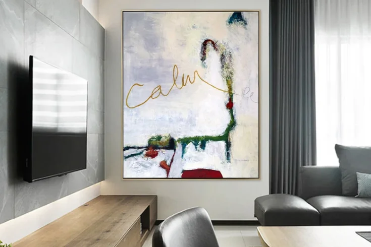 Living room art work