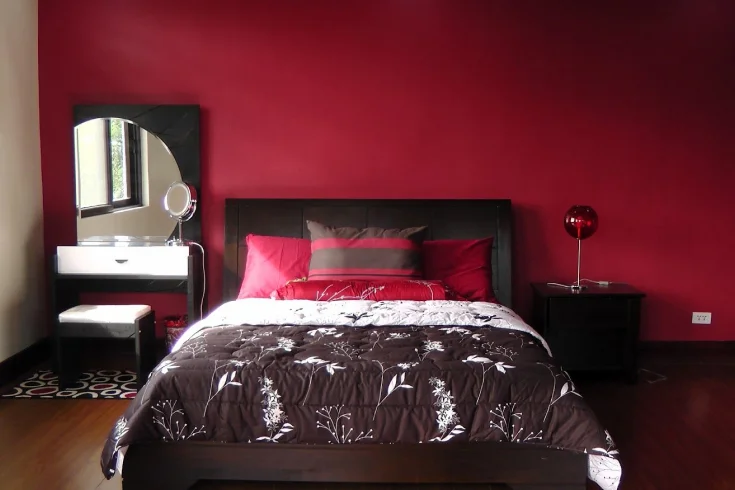 burgundy bedroom ideas
