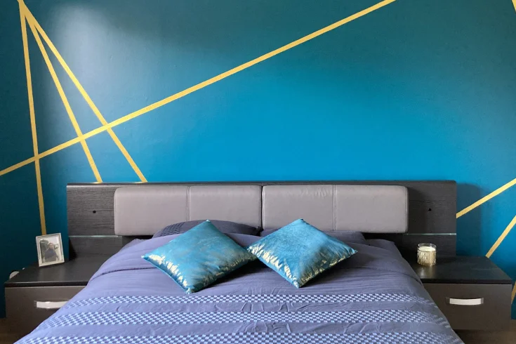 glossy bedroom paint