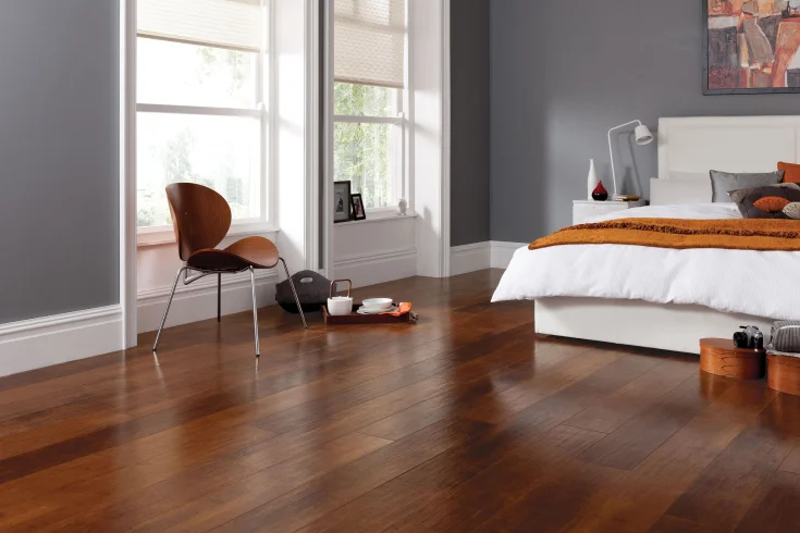 wooden bedroom flooring