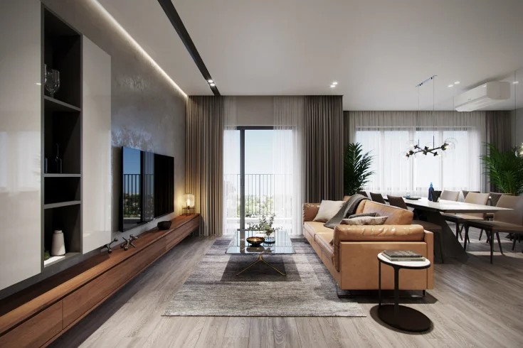 contemporary Living room