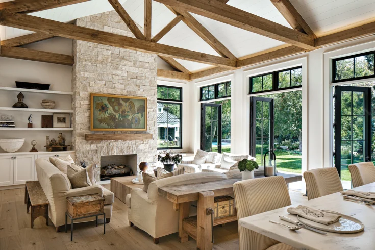 farmhouse Living room design