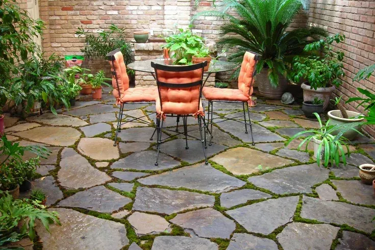 flagstone flooring for patio