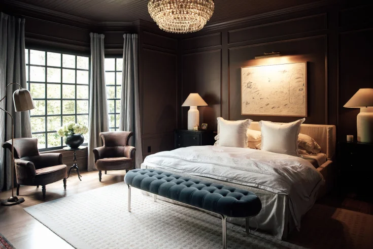dark and moody bedroom ideas