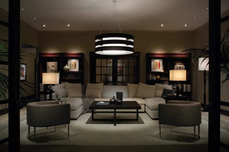 Living room lighting