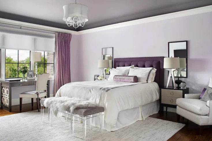 lilac bedroom ideas